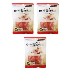 야아부르니 국내산 강아지 수제간식, 순닭가슴살맛, 50g, 3개 순닭가슴살맛, 50g, 3개