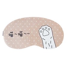 Easy Warm貓咪髮型涼感眼罩 A-4, 1件, 1個