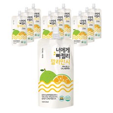 너에게빠젤리 곤약젤리 깔라만시, 130ml, 10개