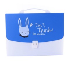 Melting Home簡約想法文件包, 藍色, 1個