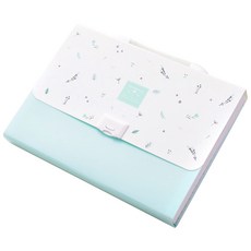 Melting Home全葉散花文件包, 綠色, 1個