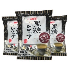 유씨씨 코쿠토우 흑설탕 시럽 10p, 150g, 1개