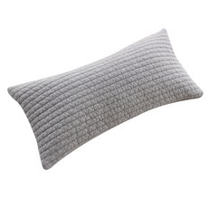 棉質絎縫午睡枕, 灰色
