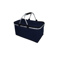 Justin & Chloe 可折疊隔熱野餐籃, 海軍藍, 1個