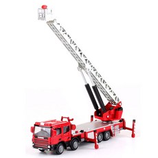 KDW 雲梯消防車 壓鑄重型設備 625012, 混合顏色