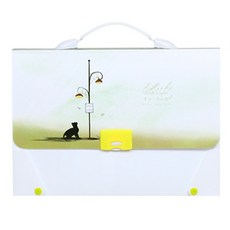 Melting Home路燈下文件包, 黃色的, 1個