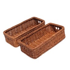 多用途長方形籃子, 混色, 2個