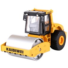 KDW 單鼓壓路機 合金壓鑄重型工程車 625018, 混合顏色