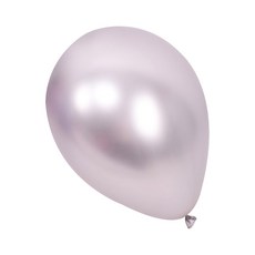 WOW PARTY KOREA 30cm 鉻色氣球, 50個, 銀色