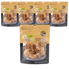 Naeiae 12穀物豆粉年糕脆米餅, 豆粉年糕口味, 5入