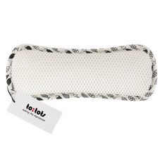 to:tots 3D涼感推車護頸枕, 灰色 小魚款, 1個