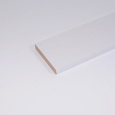 동진나무공장 실내 인테리어 DIY 평몰딩 2300 x 120 x 9 mm 5p, 화이트색