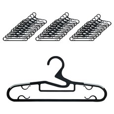 LIVING HAPPY 防滑衣架 灰色, 30個