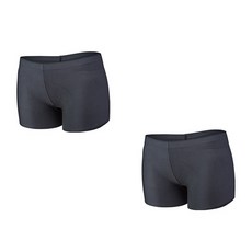 soleil 女性無痕親膚瑜珈四角內褲 2件組