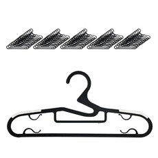 LIVING HAPPY 防滑衣架 白色, 100個