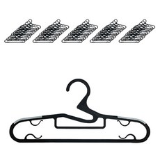 LIVING HAPPY 防滑衣架, 灰色, 100個