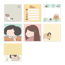 indigo 問題解答每日年糕備忘錄紙套組 7, 8/14/22, 1套