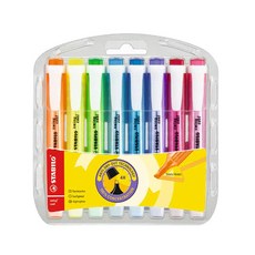 STABILO 思筆樂 搖擺酷熒光8色套組, 混色, 1套