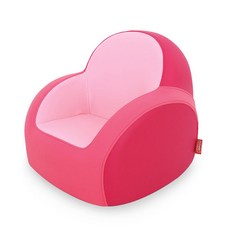 뒹굴러 캔디컬러 키즈소파, 체리핑크