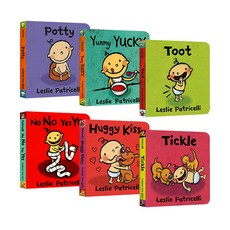Leslie Patricelli Board Book 6권 세트