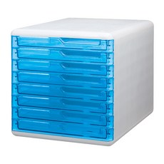 kapamax 水晶資料盒 13108, 天空藍, 8層