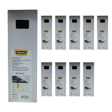 Fellowes 斐樂 小冊子塑料環 A4 100p x 10, 10mm, 黑色