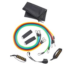 저클 홈트레이닝 올인원 튜빙밴드세트, 혼합 색상, 1개