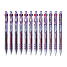 JAVAPEN 中性筆 Nano 3 Gel 0.3mm, 紫色的, 12件