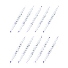 ZEBRA 斑馬牌 螢光筆 MILDLINER, 煙燻藍, 10個