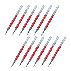 Pentel 飛龍文具 中性筆 Energel Permanent 筆芯 LRP5-B 0.5mm, 紅色, 12入, 12個