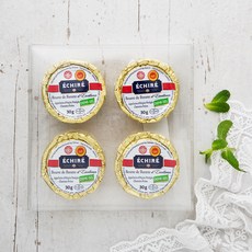 에쉬레 가염 포션 버터, 30g, 4개