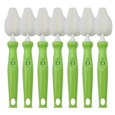 babybear 奶嘴清潔刷, 綠色, 7入