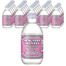 오리지널뉴욕셀처 오리지널 클래식소다 라즈베리, 296ml, 24개