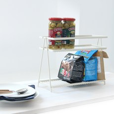 LIVING HAPPY 調味料架子, 乳白色