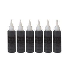 munhwa 水粉筆補墨液 100ml, 黑色的, 6件