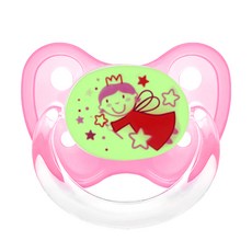 Dentistar 圖案安撫奶嘴, 第2階段(6~14個月), 仙女款(夜光), 1個
