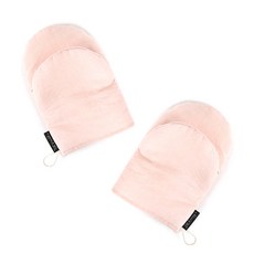 Natural＆36.5˚ Ariel 亞麻廚房手套, 粉色的, 2件