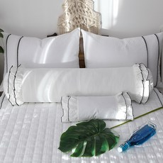 몽쉐어 뱀부 블랑 베개커버 2p