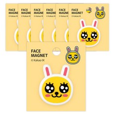 카카오프렌즈 실리콘 마그넷, 무지, 7개입