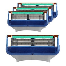 Qgio Gillette ProGlide Blade 兼容筆芯, 4件, 1個