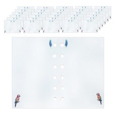 BIGDREAM 꾸꾸까까 6孔活頁手帳 插圖內頁 空白筆記 10頁, 20張