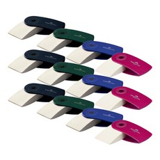 FABER-CASTELL 輝柏 旋轉橡皮擦, 隨機出貨, 12入