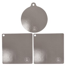 MONACO OLIVE IH爐保潔墊 圓形+方形 2入, 單色, 1套