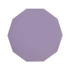 ade.l AID.L 十邊形矽膠鍋墊, 丁香紫, 1個