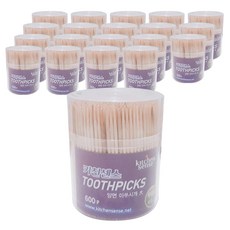 KITCHEN SENSE 雙面木牙籤架, 600件, 20個