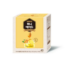 Nestle 雀巢 即溶蜂蜜檸檬茶隨身包, 15g, 40條, 1盒