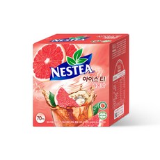 NESTEA 雀巢茶品 葡萄柚冰茶沖泡粉, 12.5g, 70條, 1盒