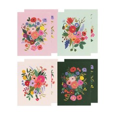 RIFLE PAPER GARDEN PARTY 混合卡盒 8件套, 混色, 1套