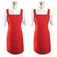 Market Pio 基本款圍裙 750 x 700 mm, 紅色, 2個