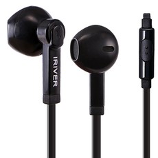 IRIVER 動感重低音耳機, IDP-05i, 黑色